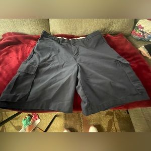 3 Navy Blue cargo shorts size 40
